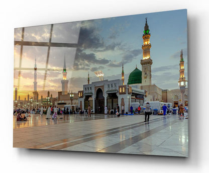 Medine Yatay Cam Tablo