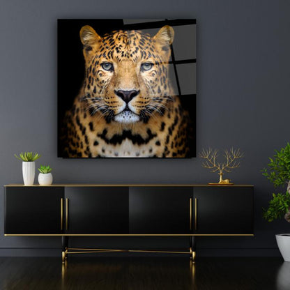 Leopar Kare Cam Tablo