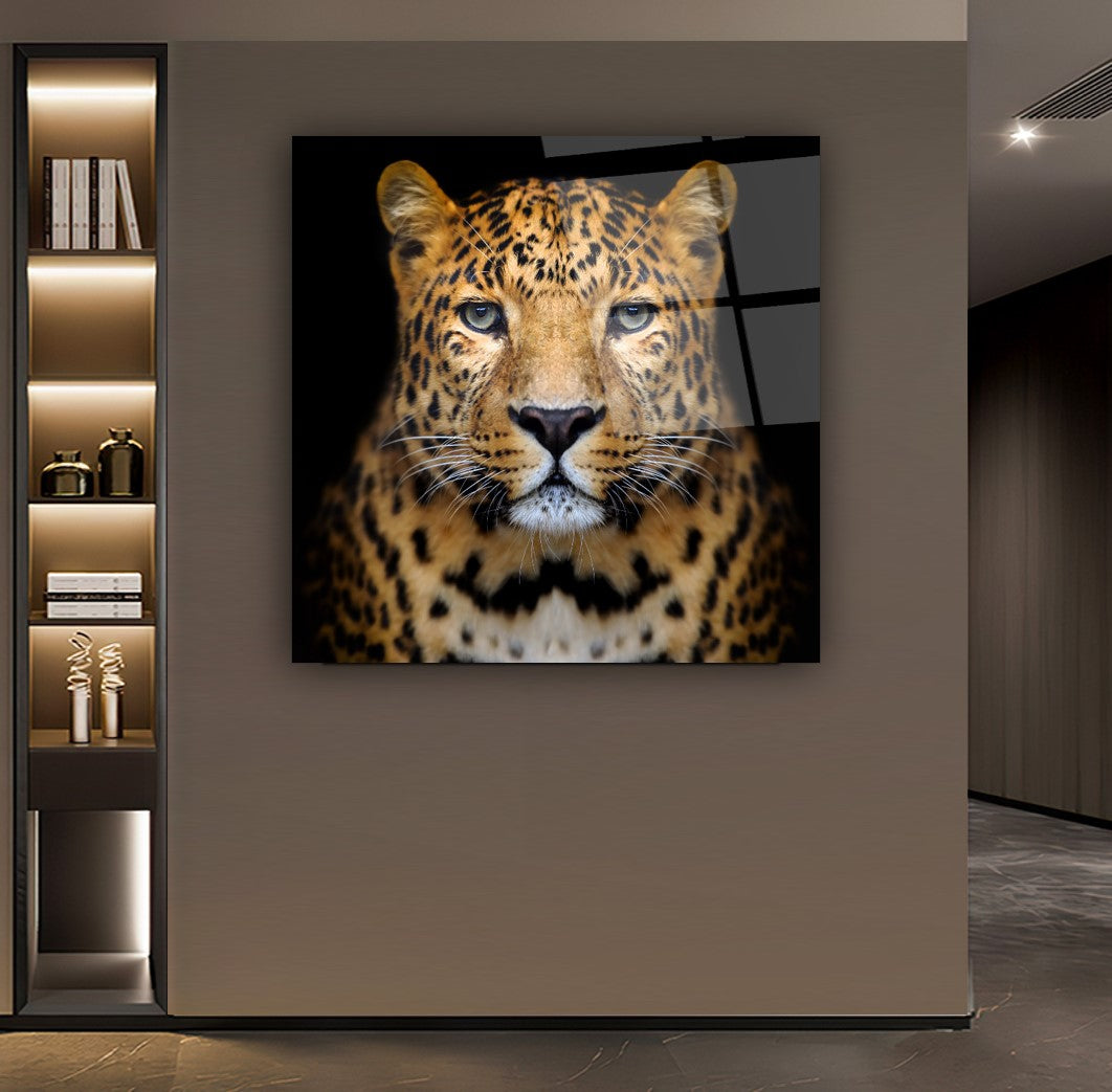 Leopar Kare Cam Tablo