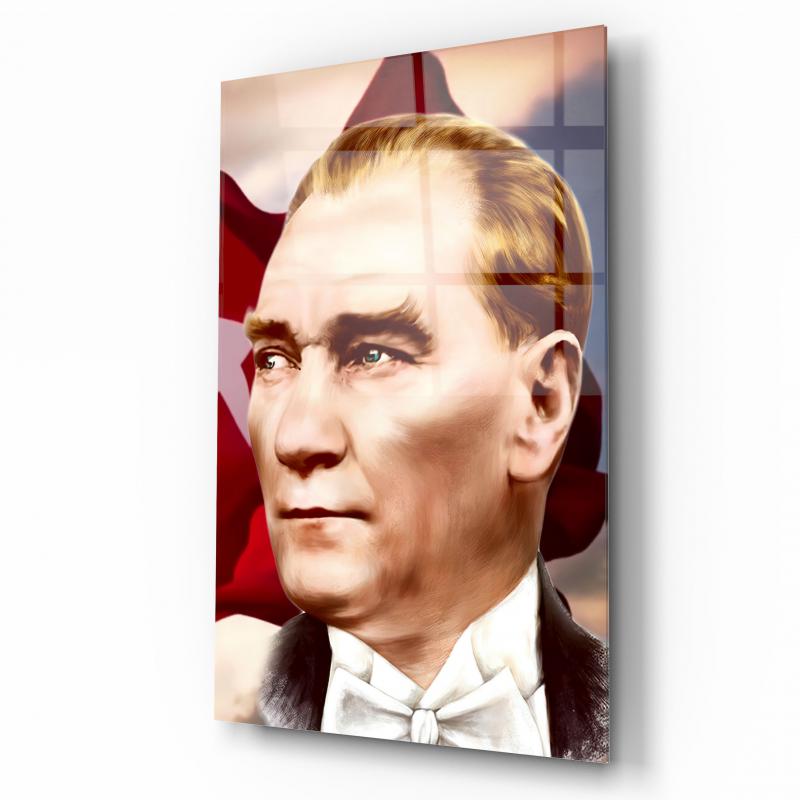Atatürk Dikey Cam Tablo