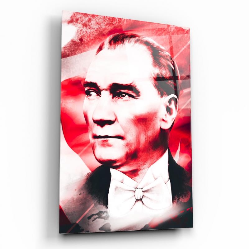 Atatürk Dikey Cam Tablo