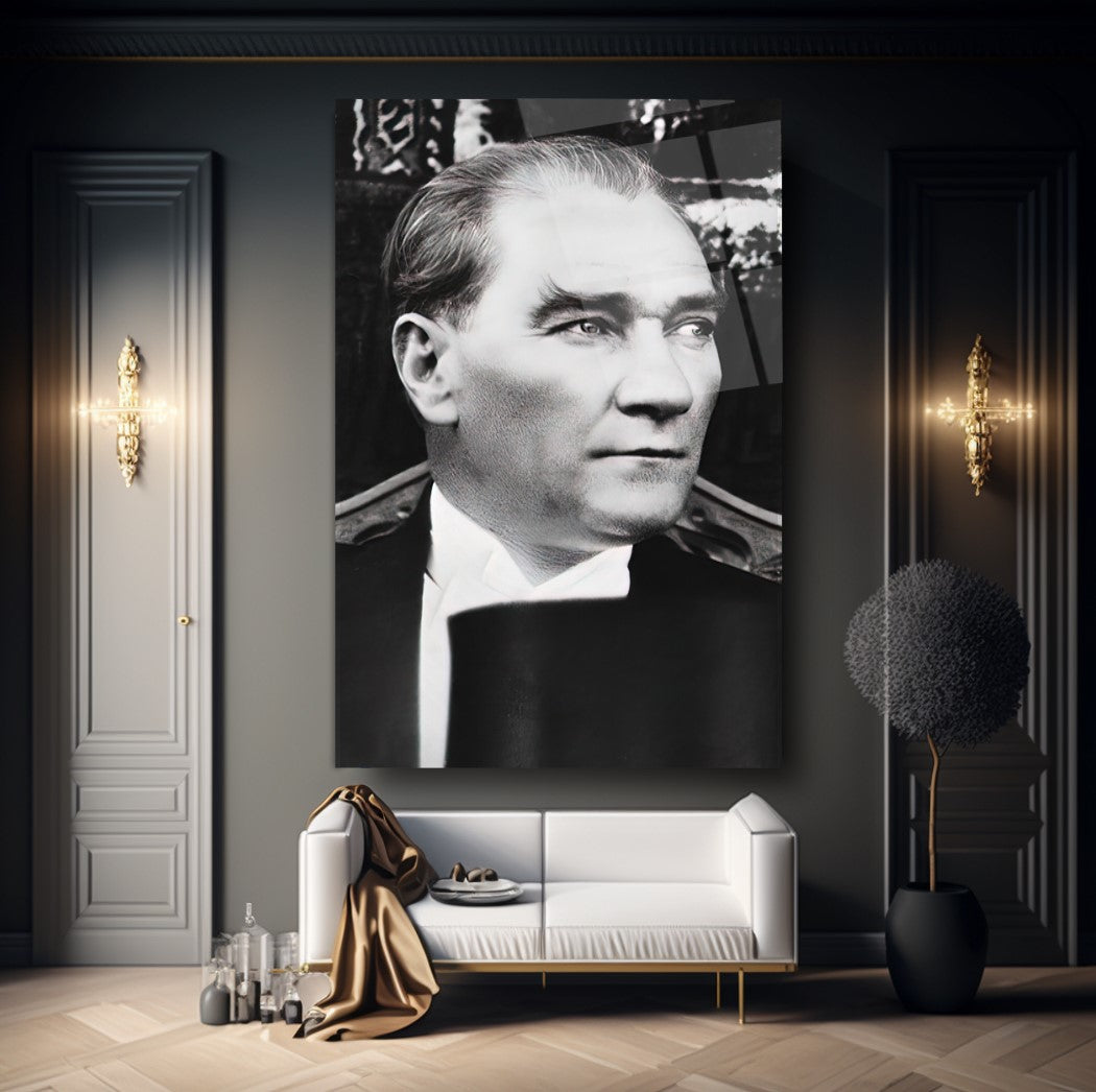 Atatürk Dikey Cam Tablo