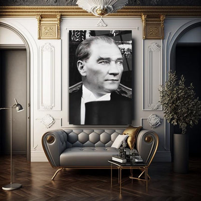 Atatürk Dikey Cam Tablo