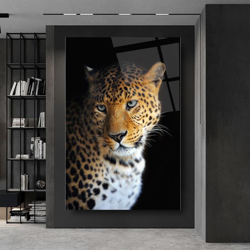 Leopar Dikey Cam Tablo