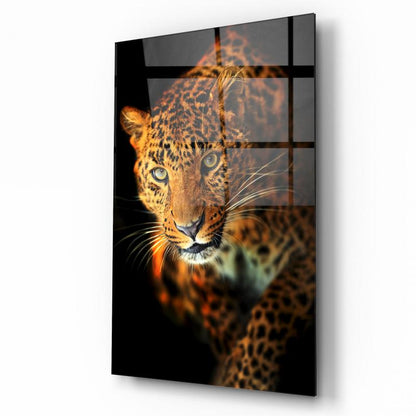 Leopar Dikey Cam Tablo