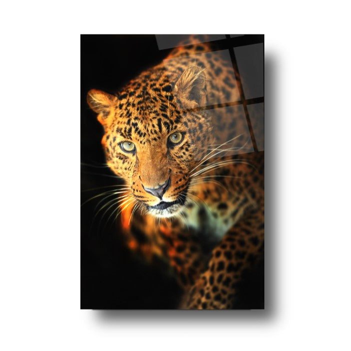 Leopar Dikey Cam Tablo