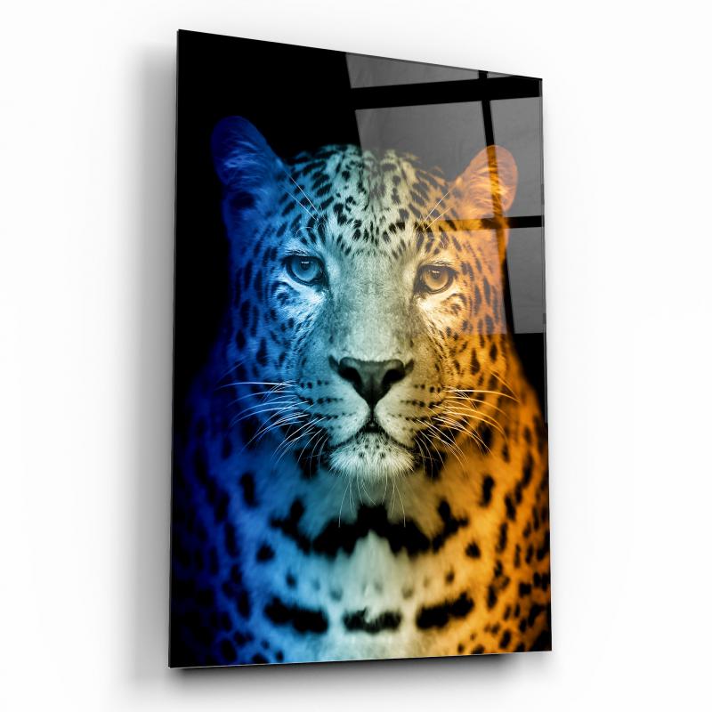 Leopar Dikey Cam Tablo