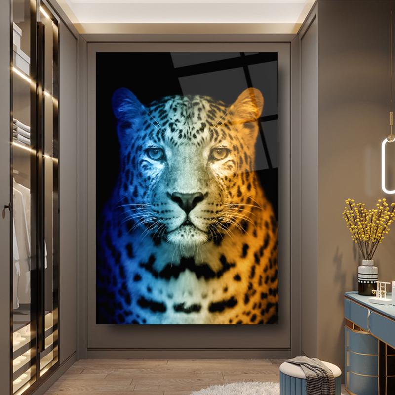 Leopar Dikey Cam Tablo