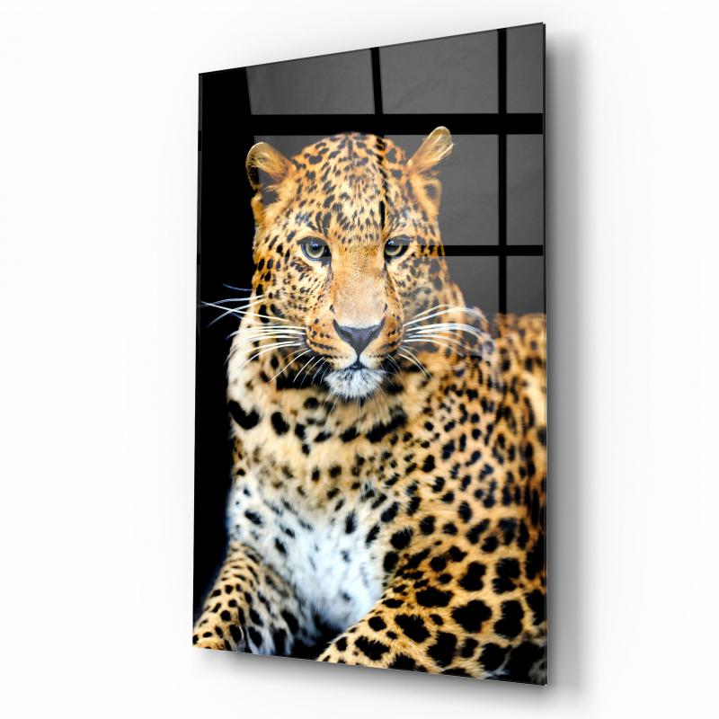 Leopar Dikey Cam Tablo