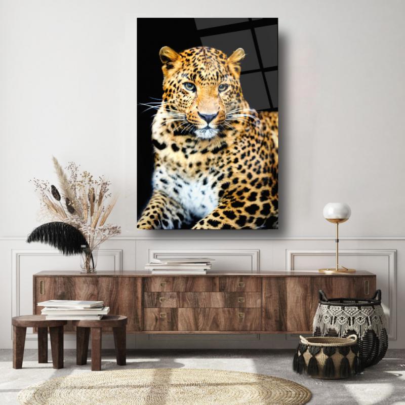 Leopar Dikey Cam Tablo