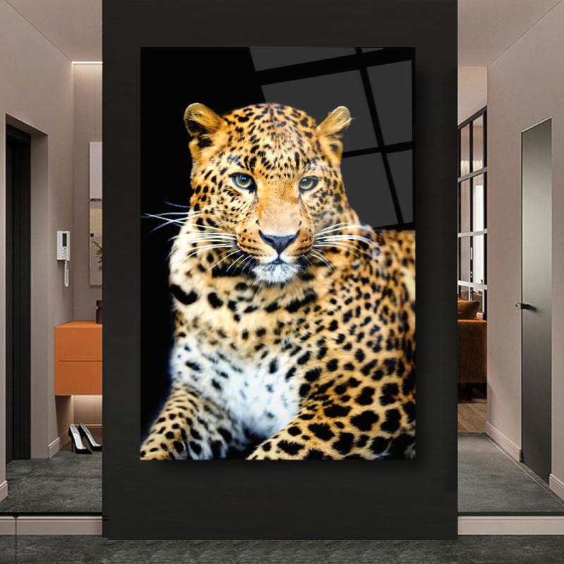 Leopar Dikey Cam Tablo