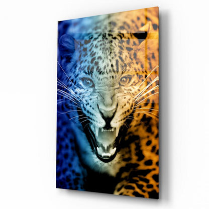 Leopar Dikey Cam Tablo