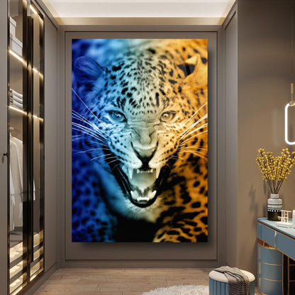 Leopar Dikey Cam Tablo