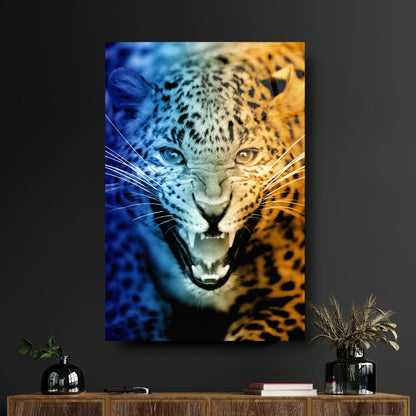 Leopar Dikey Cam Tablo