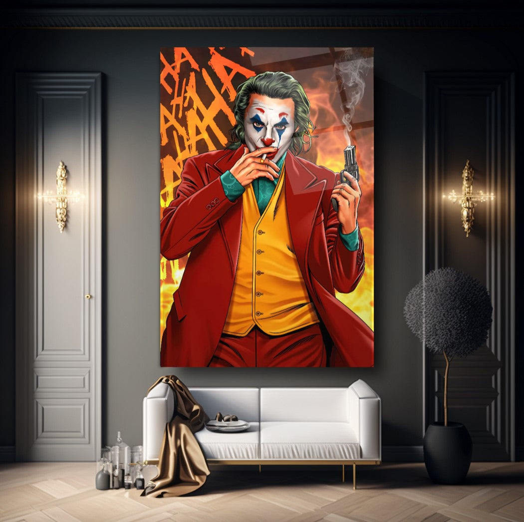 Joker Dikey Cam Tablo