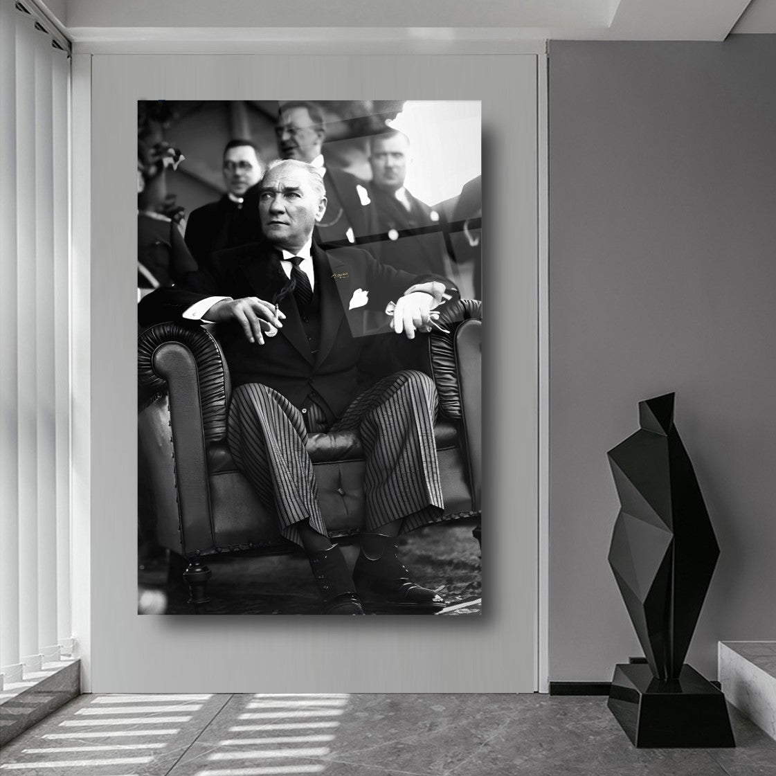 Atatürk Dikey Cam Tablo
