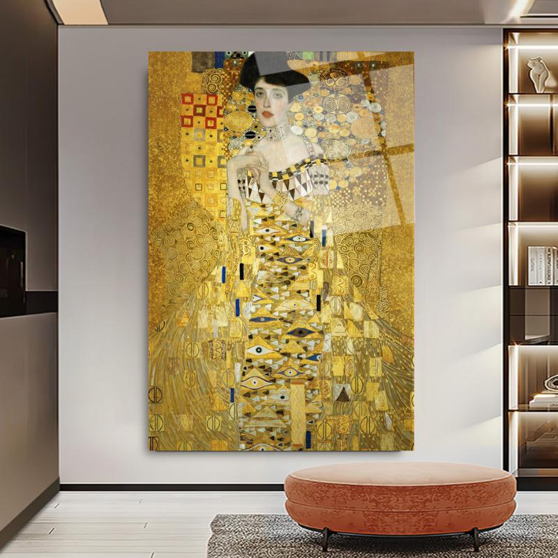 Gustave Klimt Dikey Cam Tablo
