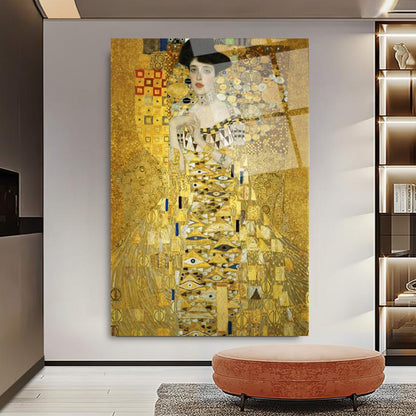 Gustave Klimt Dikey Cam Tablo