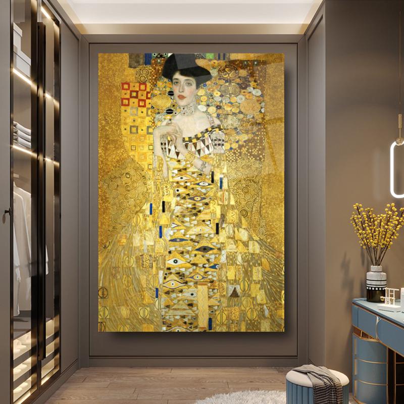 Gustave Klimt Dikey Cam Tablo