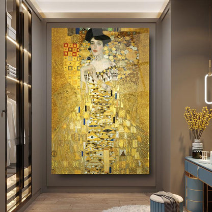 Gustave Klimt Dikey Cam Tablo