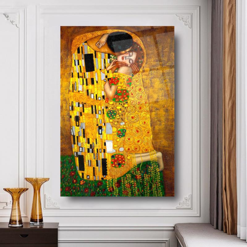 Gustave Klimt Dikey Cam Tablo