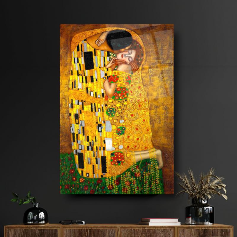 Gustave Klimt Dikey Cam Tablo