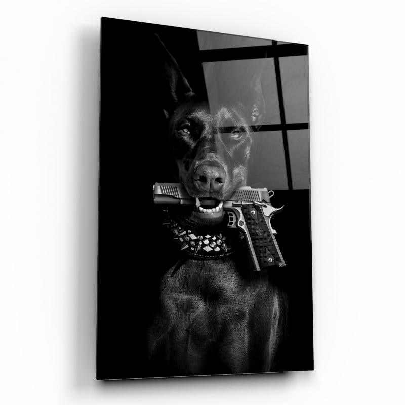 Köpek Dikey Cam Tablo