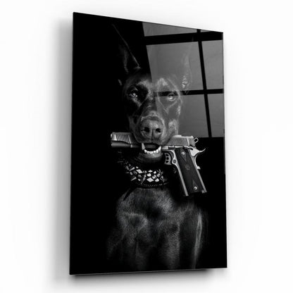 Köpek Dikey Cam Tablo