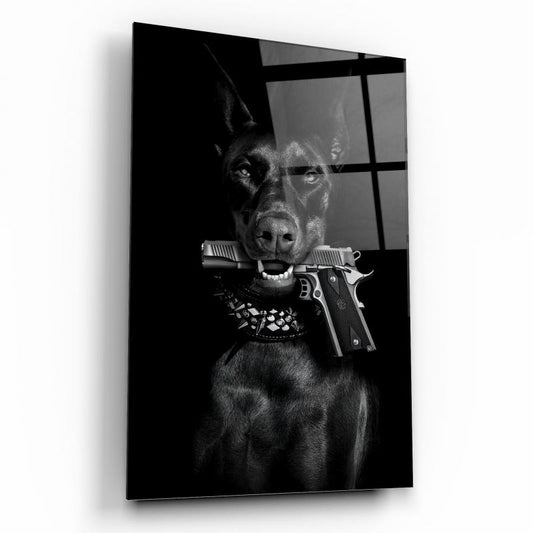 Köpek Dikey Cam Tablo