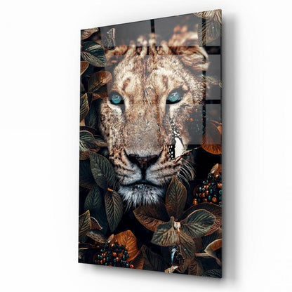 Leopar Dikey Cam Tablo