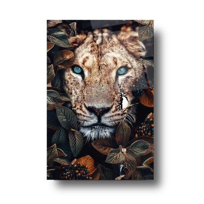 Leopar Dikey Cam Tablo