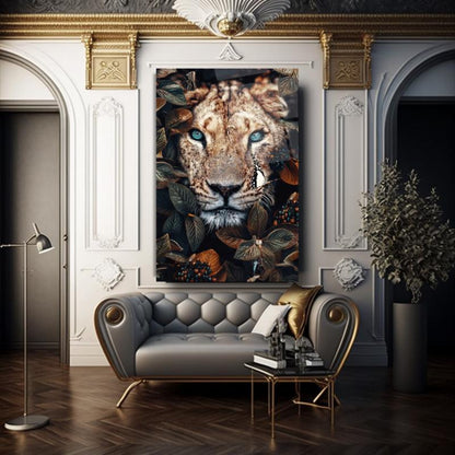 Leopar Dikey Cam Tablo