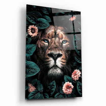 Aslan Dikey Cam Tablo