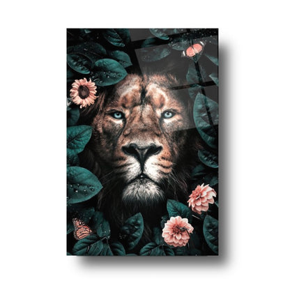 Aslan Dikey Cam Tablo