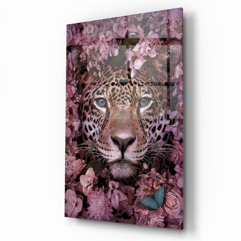 Leopar Dikey Cam Tablo