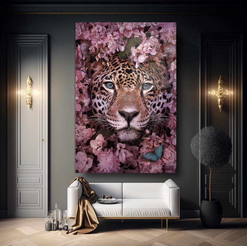 Leopar Dikey Cam Tablo