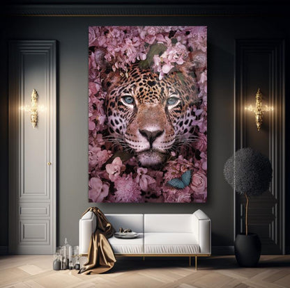 Leopar Dikey Cam Tablo