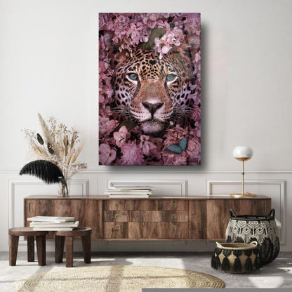 Leopar Dikey Cam Tablo