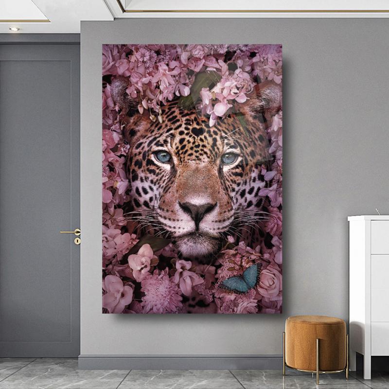 Leopar Dikey Cam Tablo