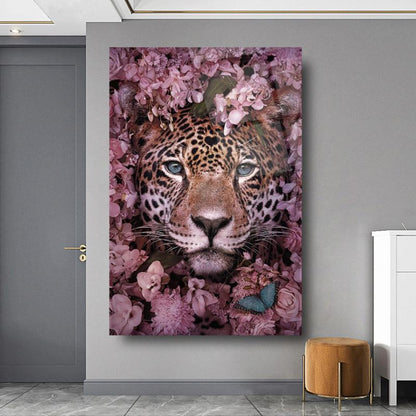 Leopar Dikey Cam Tablo