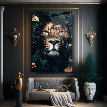 Aslan Dikey Cam Tablo