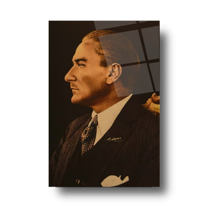 Atatürk Dikey Cam Tablo