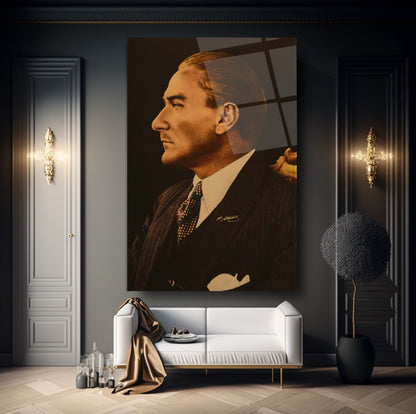 Atatürk Dikey Cam Tablo