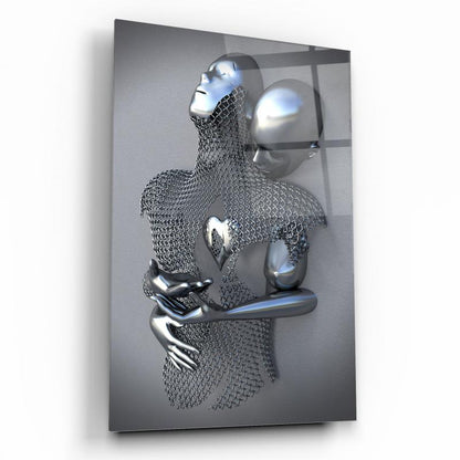 Metal Bedenler Dikey Cam Tablo
