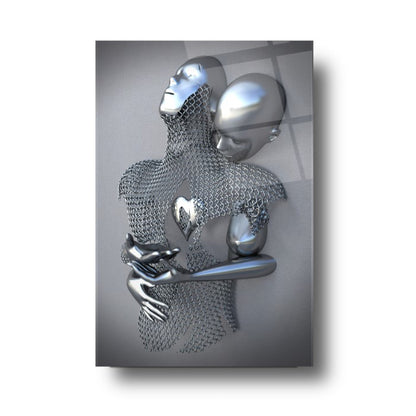 Metal Bedenler Dikey Cam Tablo