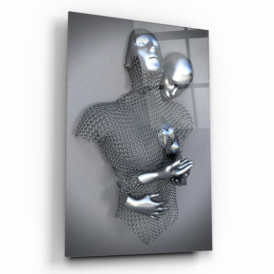 Metal Bedenler Dikey Cam Tablo