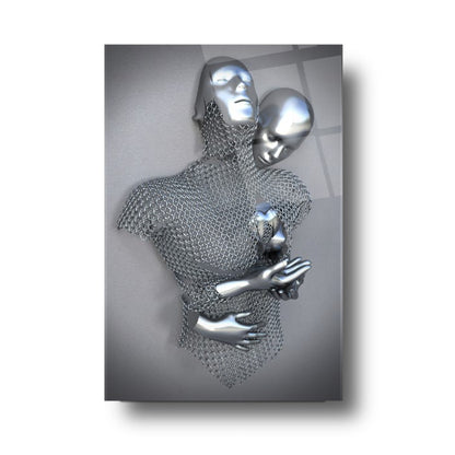 Metal Bedenler Dikey Cam Tablo