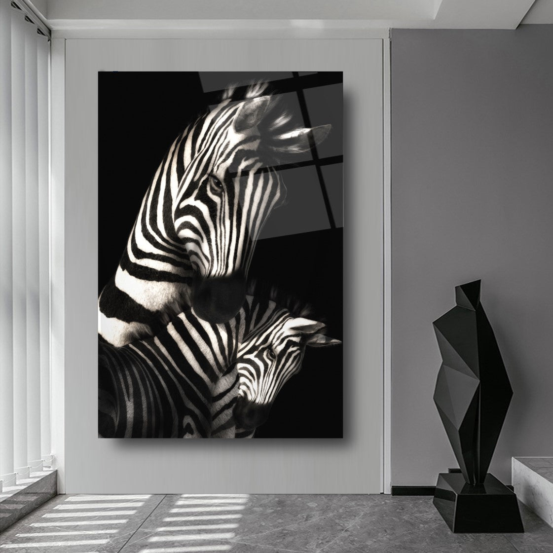 Zebra Dikey Cam Tablo