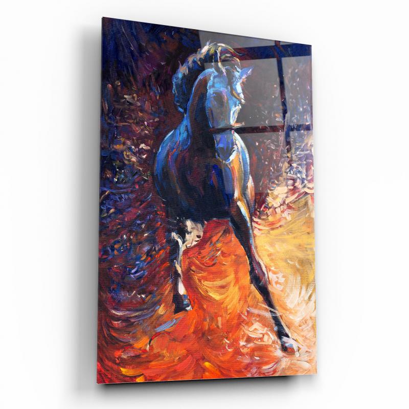 At Dikey Cam Tablo