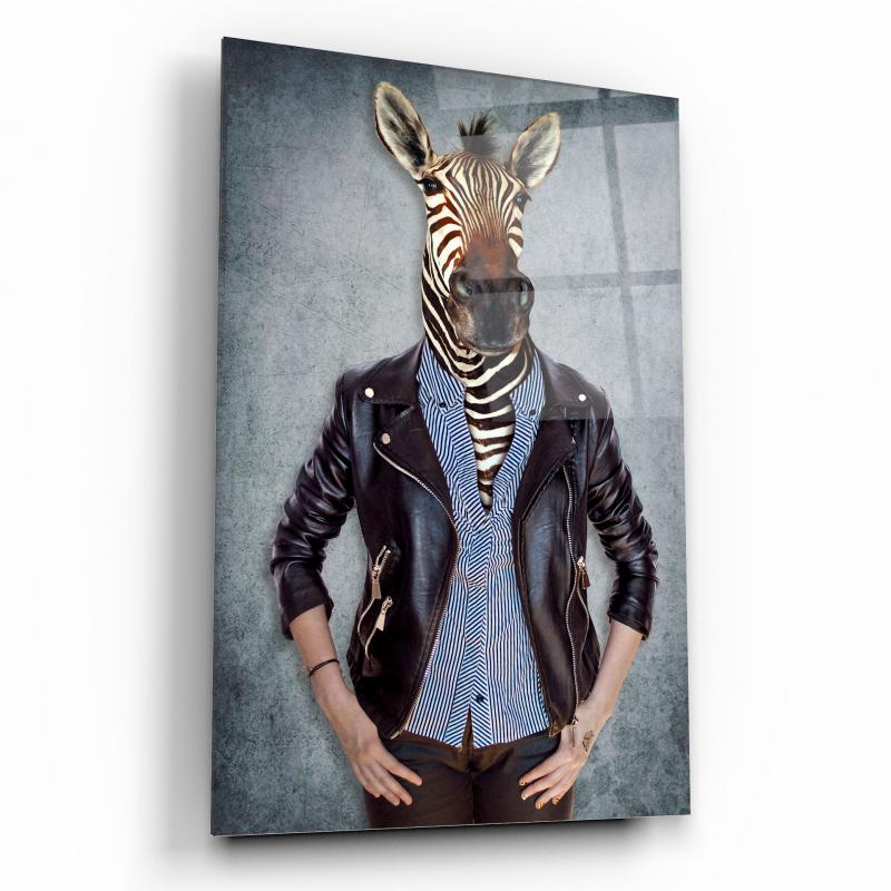 Zebra Dikey Cam Tablo